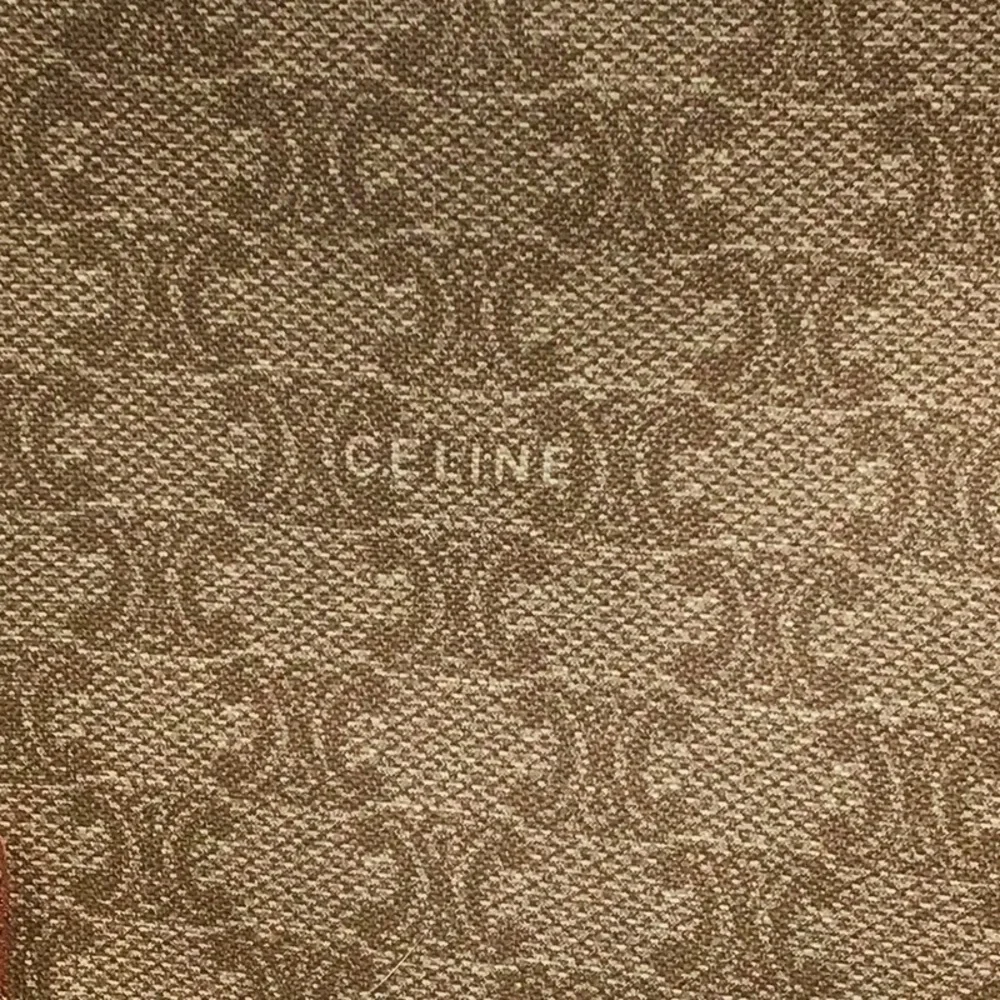 Vintage Celine Macadam Clutch Cosmetic Bag